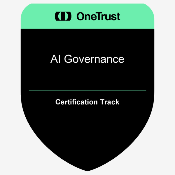 OneTrust AI Governance Track Badge